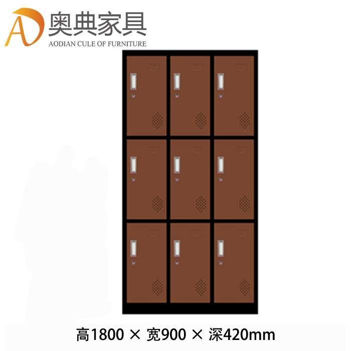 彩色更衣柜-11